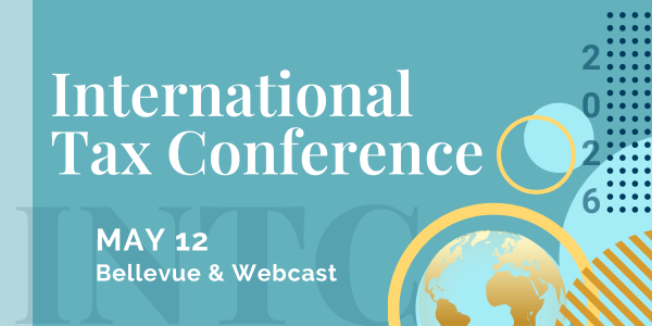 Register: International Tax Conference 2026 International Tax Conference graphic