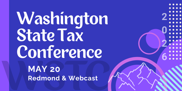 Washington State Tax Conference graphic